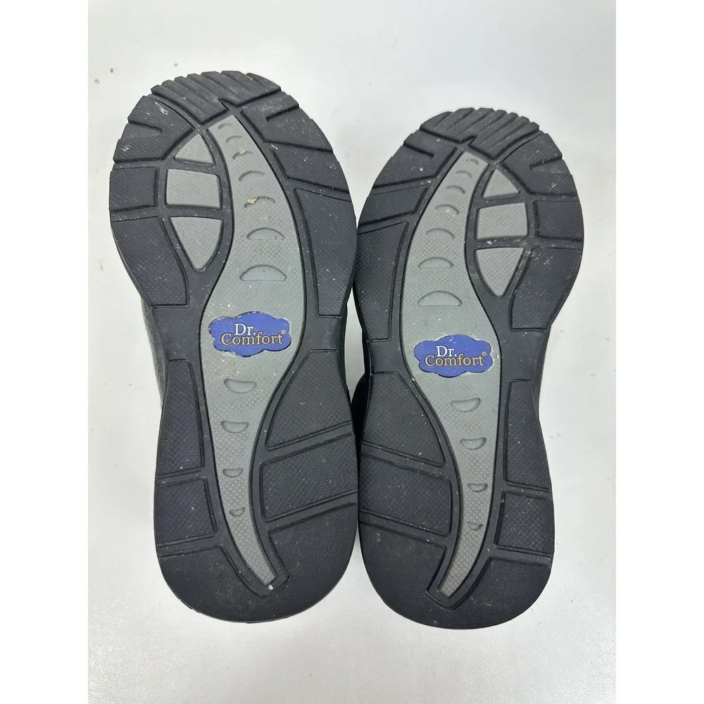 Dr Comfort Edward X-Depth Shoes 9610 Black Adjustable Diabetic Men Size 8.5 XW